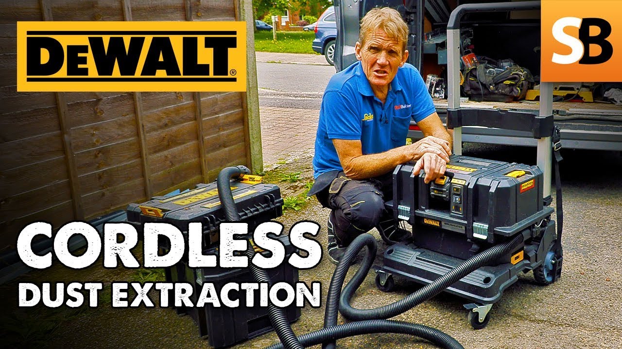 Cordless Dust Extraction with DeWalt DCV586M