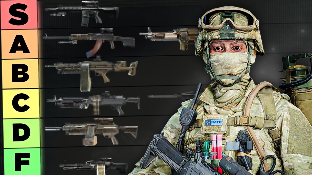 Ranking Every LMG in Battlefield 6