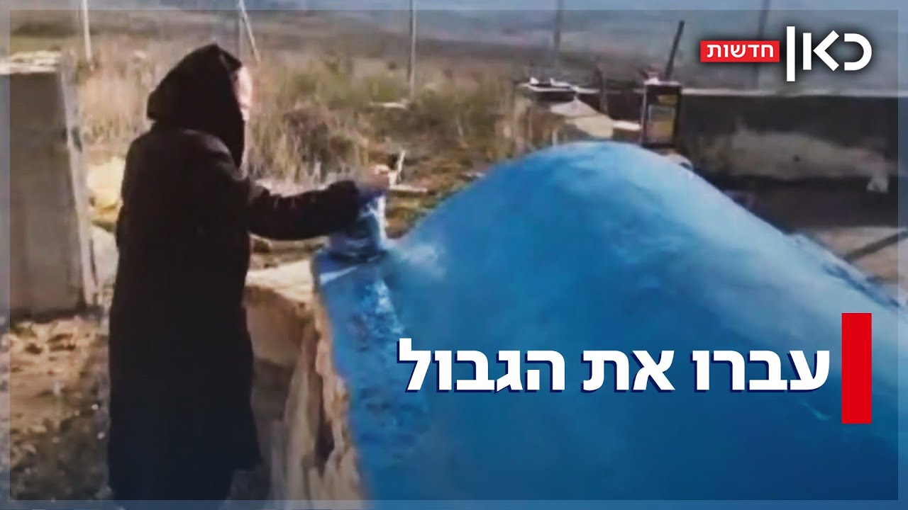 עשרות חסידים חצו לשטח לבנון - כדי להתפלל בקבר הרב אשי