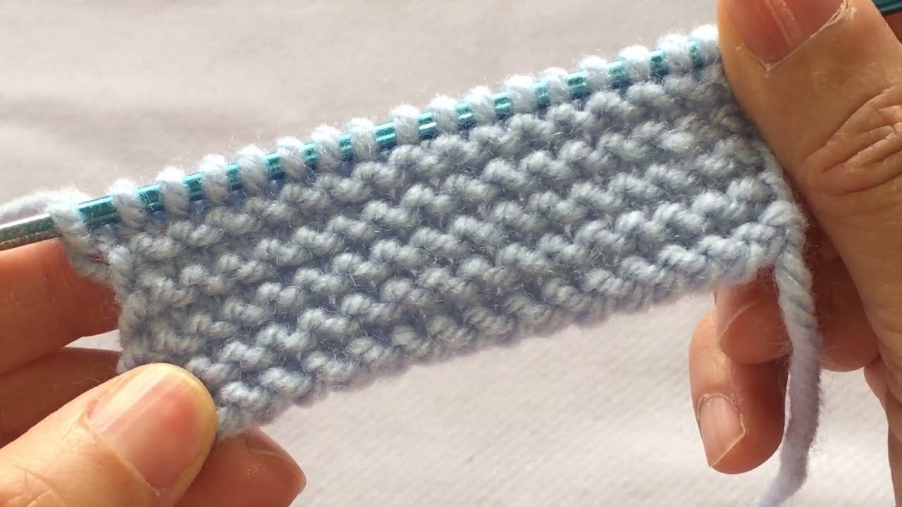 HAROŞA &Ouml;RG&Uuml; NASIL YAPILIR  How To Knit  Pattern I Knitting  For  Beginners I İki Şiş &Ouml;rg&uuml; Modelleri