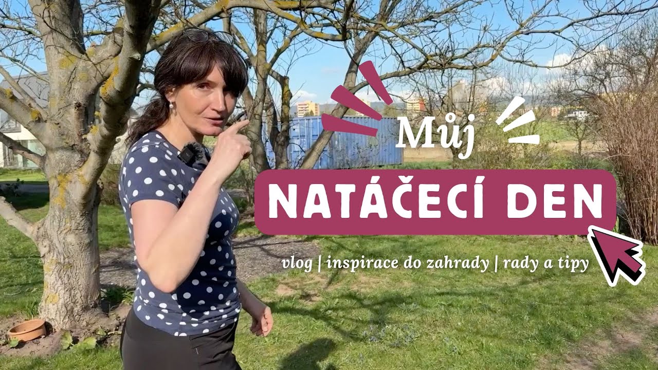 Jak vypadá můj natáčecí den? | Vlog Nezkrotné zahradnice, architektky džungloidních zahrad