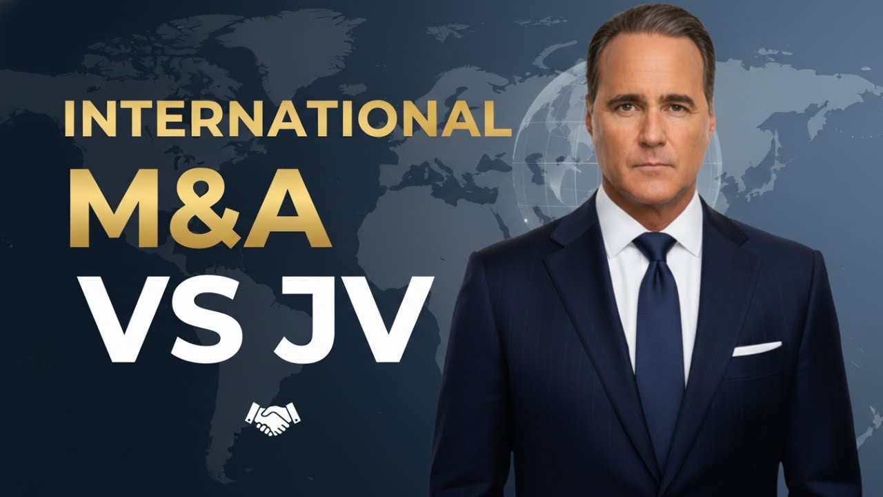 How the Wealthy Structure Global Deals: M&A vs Joint Venture Explained