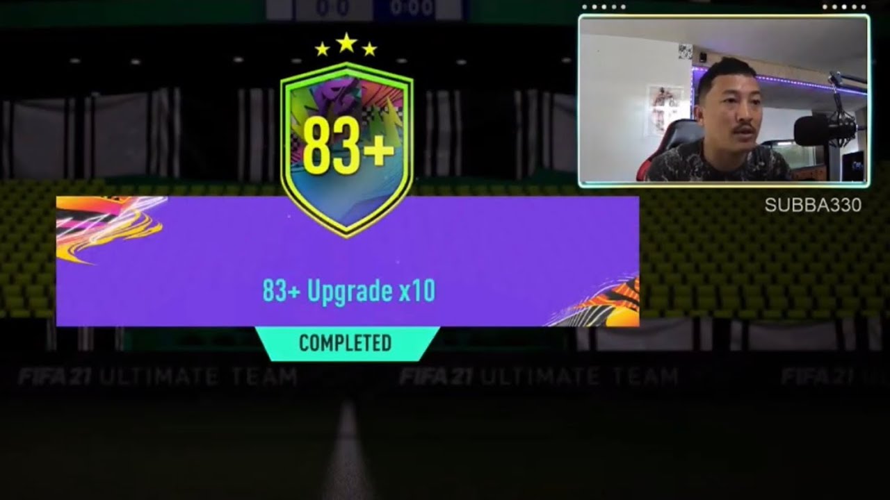 83+ UPGRADE x10 PACK! FIFA 21 ultimate team