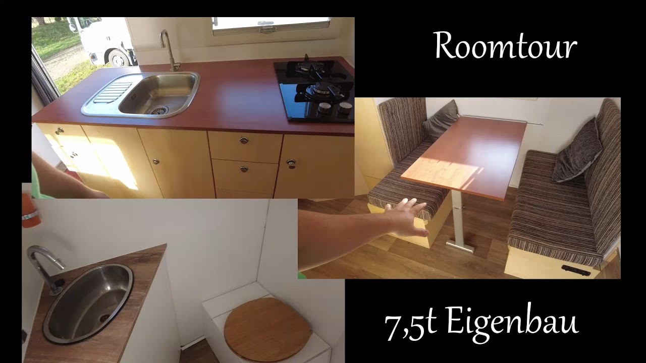 Roomtour Selbstausbau 🚛 4,20m LKW-Umbau: Platzwunder mit Durchgang zur Fahrerkabine LKWhausBAU