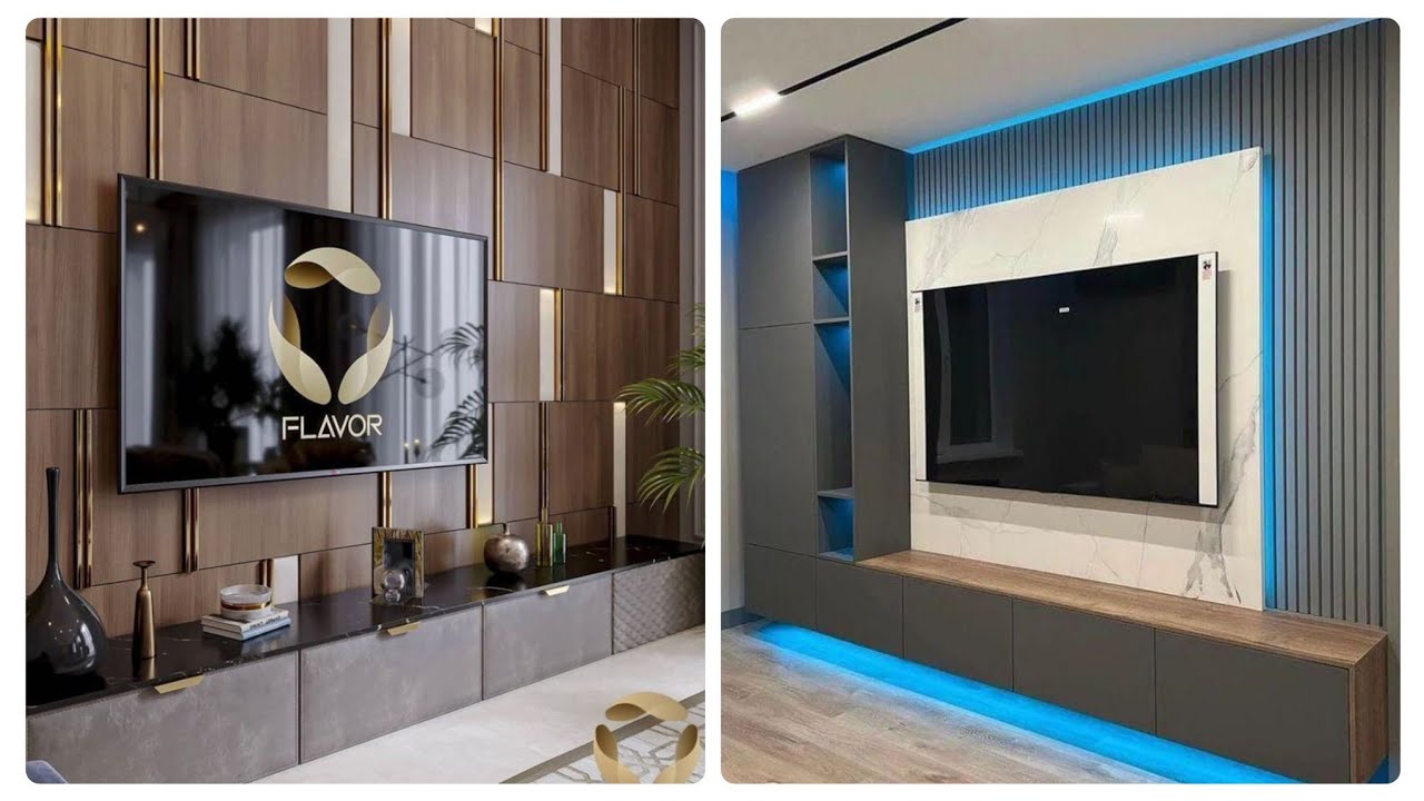 100 Stylish Modern TV Cabinet & Wall Unit Designs for Living Rooms 2026 | Home Interior Ideas