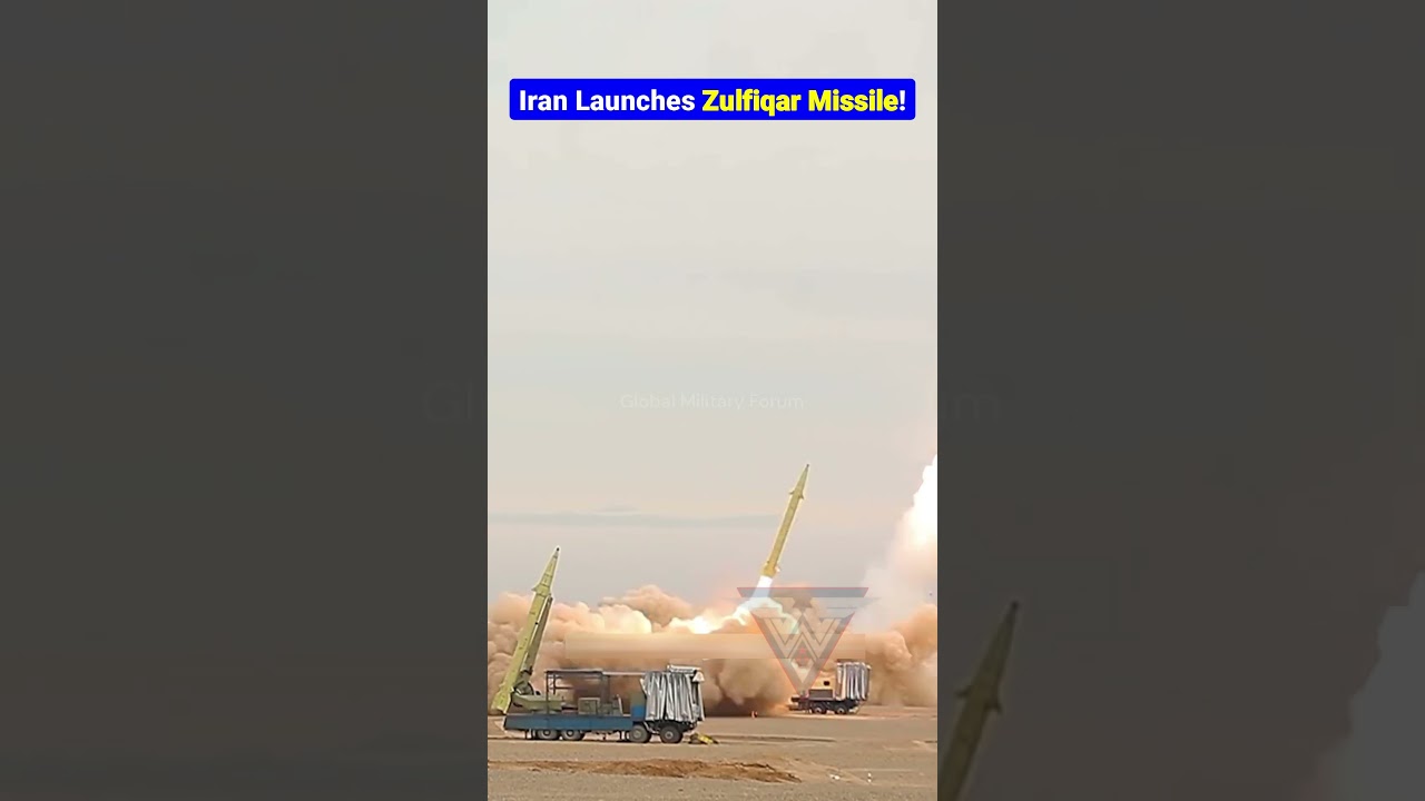 IRGC Fires Solid Fuel Missile