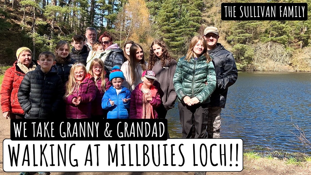 WALKING AT MILLBUIES LOCH WITH GRANNY & GRANDAD!! | SATURDAY VIBES | The Sullivan Family
