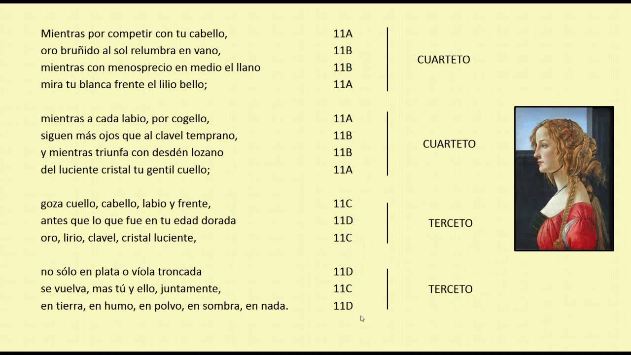 Recursos Literarios 4. Ejemplos a través de un poema Góngora.. 2º ESO
