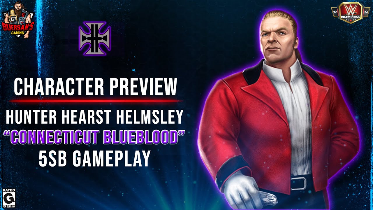 Character Preview: Hunter Hearst Helmsley 