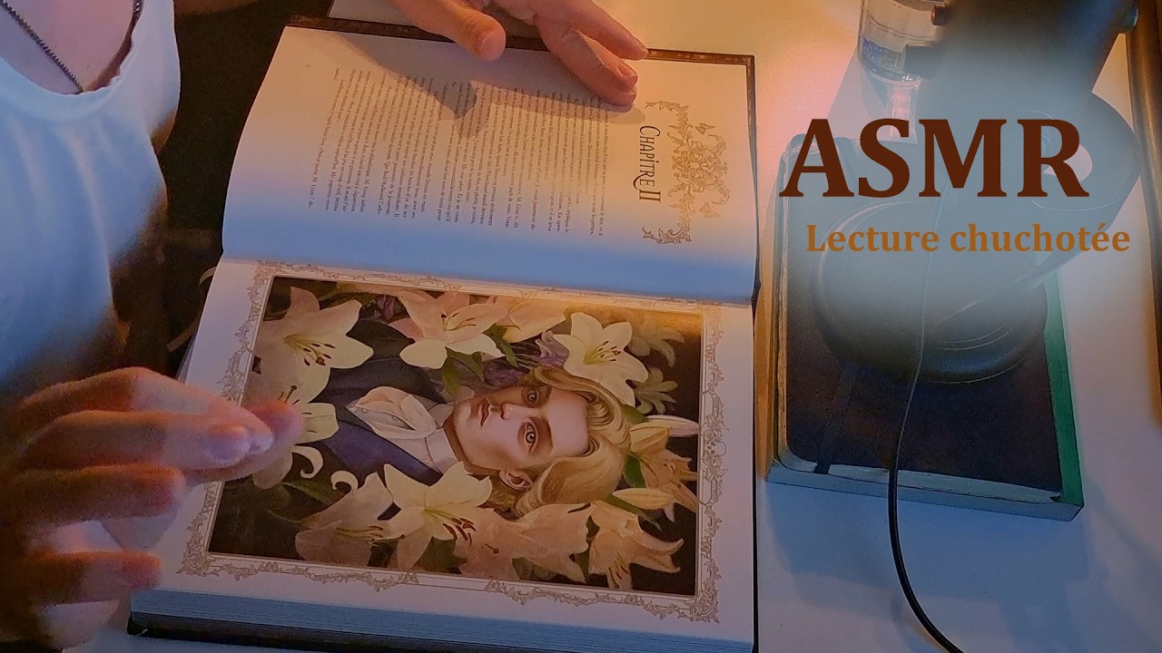 ASMR | Le Portrait de Dorian Gray - chapitre II (lecture voix haute et chuchotée) 🪻📖🎨