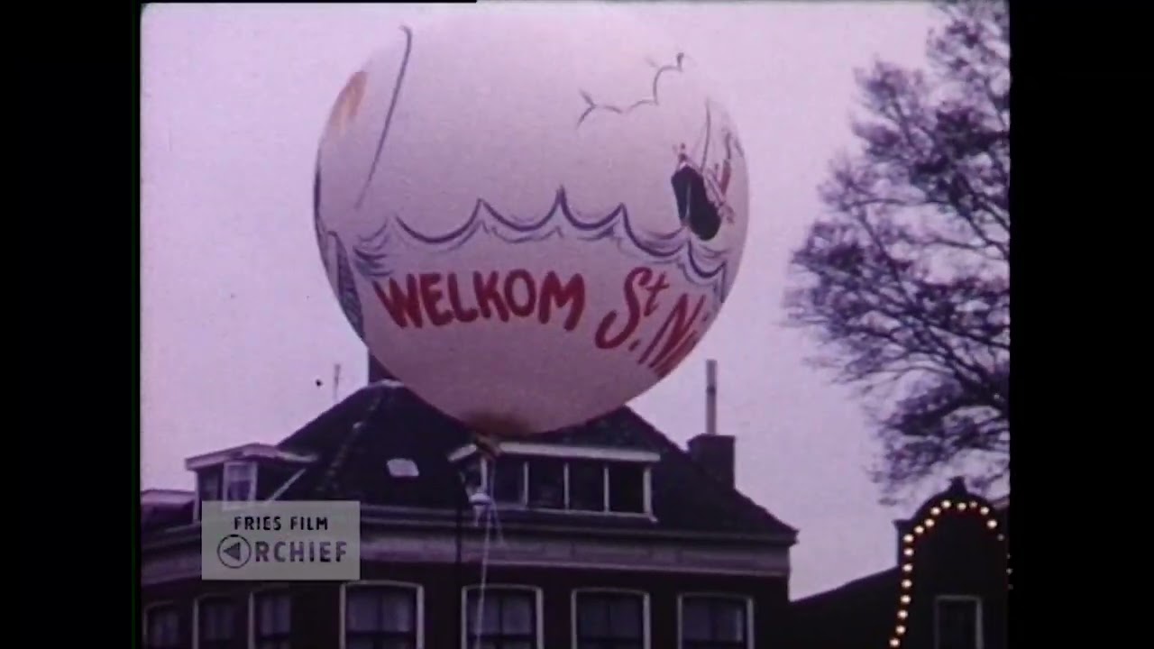 Sinterklaas in Harlingen, 1966