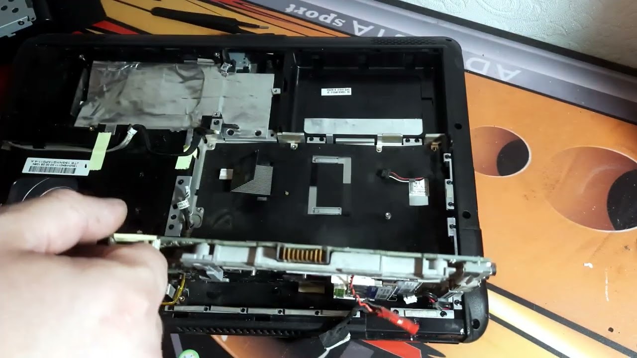 ASUS K50L полная разборка