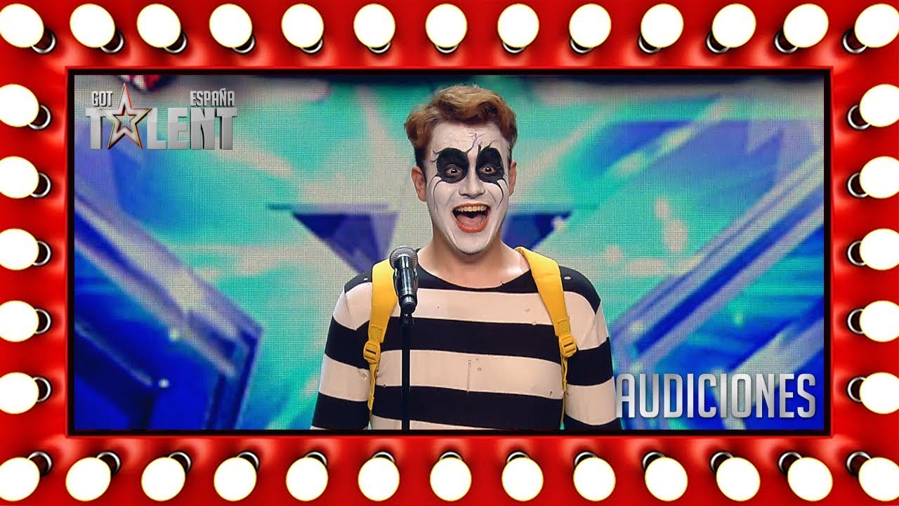 El primer mimo de la historia del concurso gusta al jurado | Audiciones 6 | Got Talent España 2018