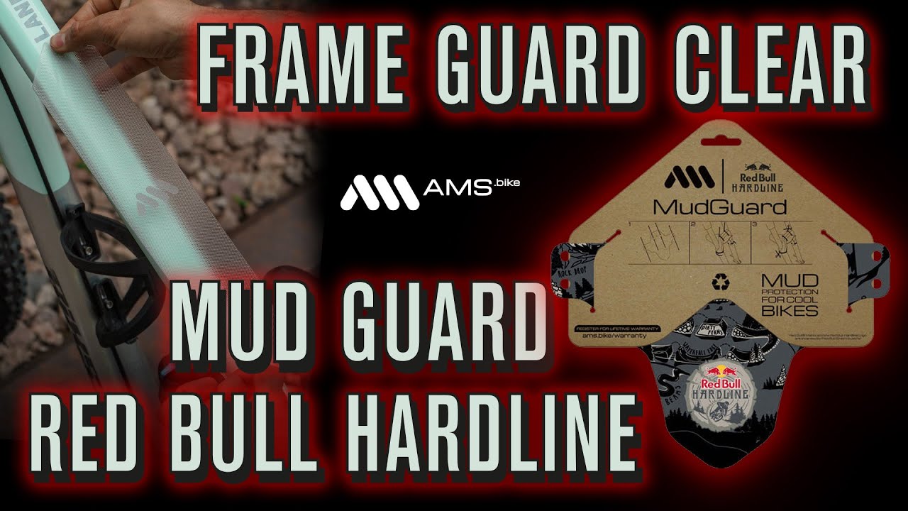 ASMR Bike Protection: How to install? | Protect Your Ride Anywhere // Red Bull Hardline Mud Guard!