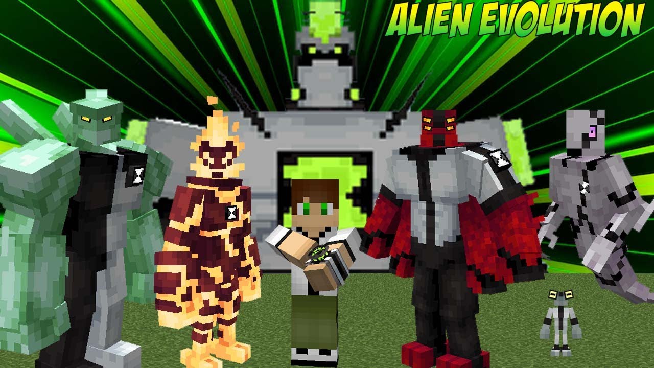BEN 10 EN MINECRAFT!!! (ALIEN EVOLUTION)