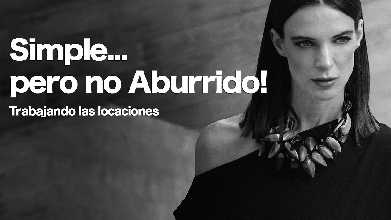 Cuando la locación es minimalista, pero las fotos son atómicas! / Pablo Wilson