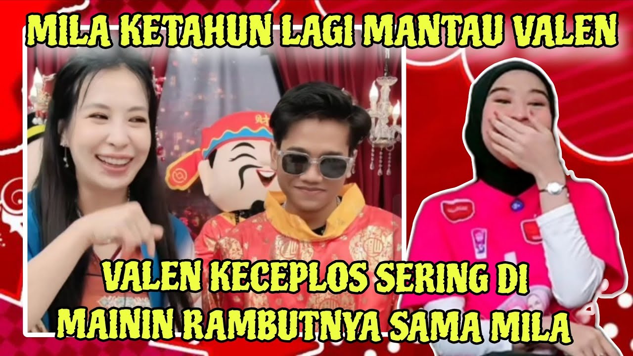 MILA KETAHUAN LAGI MANTAU SUAMINYA KERJA || VALEN KECEPLOSAN SERING DIMAININ RAMBUTNYA SM MILA