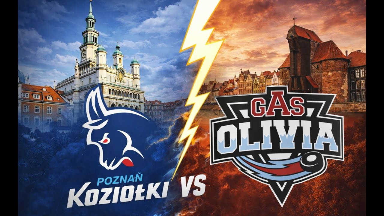 POLSKI HOKEJ Niedziela 21.12.2025 PTH KOZIOŁKI POZNAŃ vs GAS OLIVIA GDAŃSK