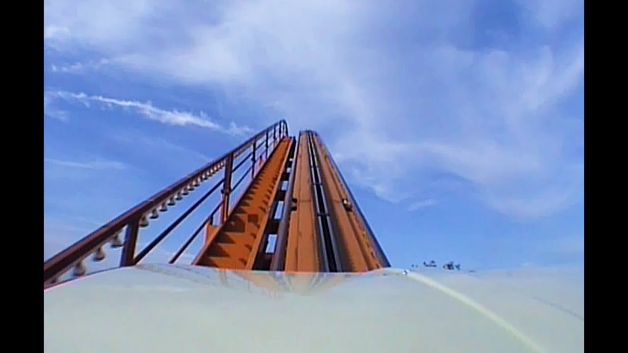 Looping Star (2005 Front Seat POV) - Vidámpark (Holnemvolt Park) Budapest Hungary