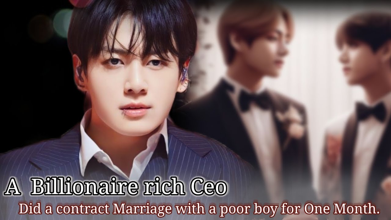 [ Part-1 ] A Billionaire rich CeoDid a contract Marriage with a poor boy for One Month. // top jk
