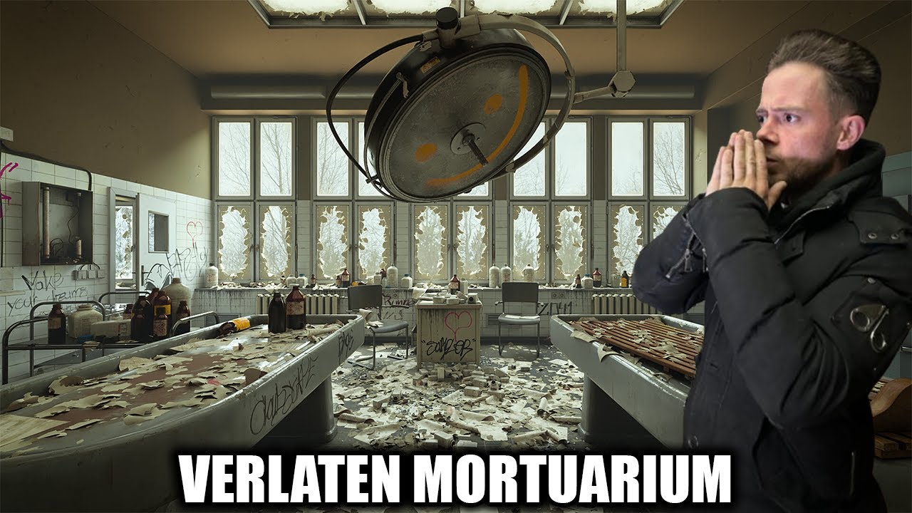 VERLATEN MORTUARIUM BEZOEKEN & WE SCHRIKKEN ONS DOOD !