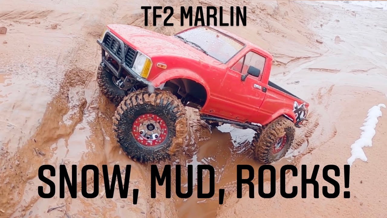 Snowy Muddy Rocky Trailing with the TF2 Marlin!