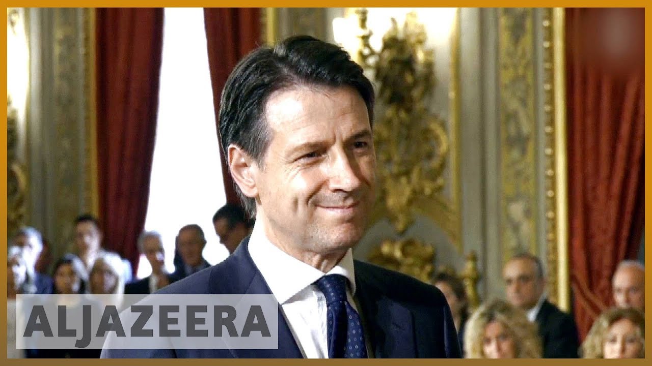🇮🇹 Italy: Giuseppe Conte sworn in as new prime minister | Al Jazeera English
