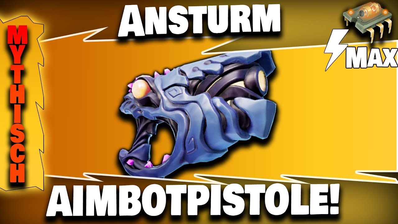 Mythische Pistole - Ansturm | Fortnite Rette die Welt