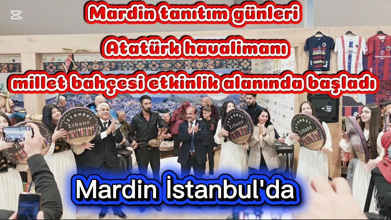 Mardin tanıtım günleri Atatürk havalimanı millet bahçesi etkinlik alanında başladı 15/18 Ocak 2026