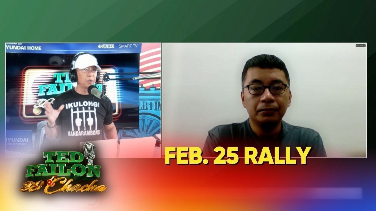 Kilos-protesta kasabay ng anibersaryo ng EDSA People Power, kasado na | Ted Failon & DJ Chacha