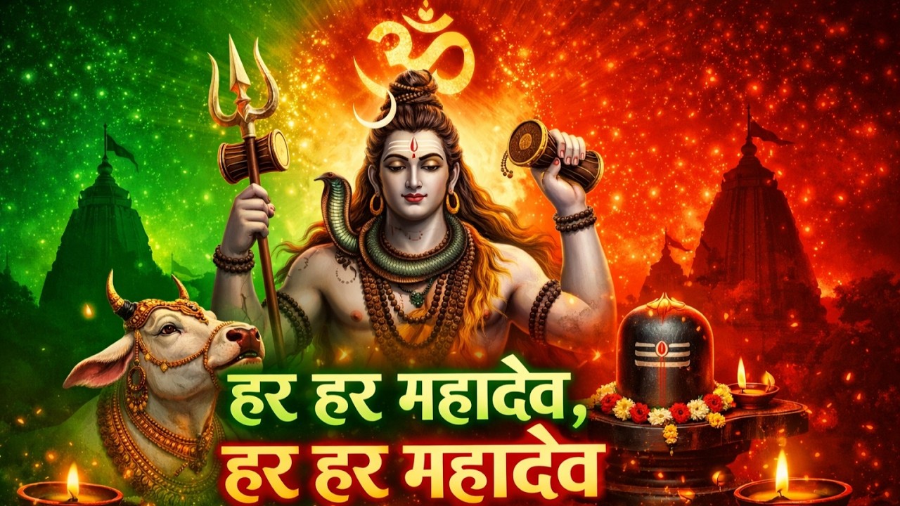 हर हर महादेव |🕉️ Mahashivratri Special Bhajan 2026 | Har Har Mahadev Shiv Bhakti Song🙏🌹