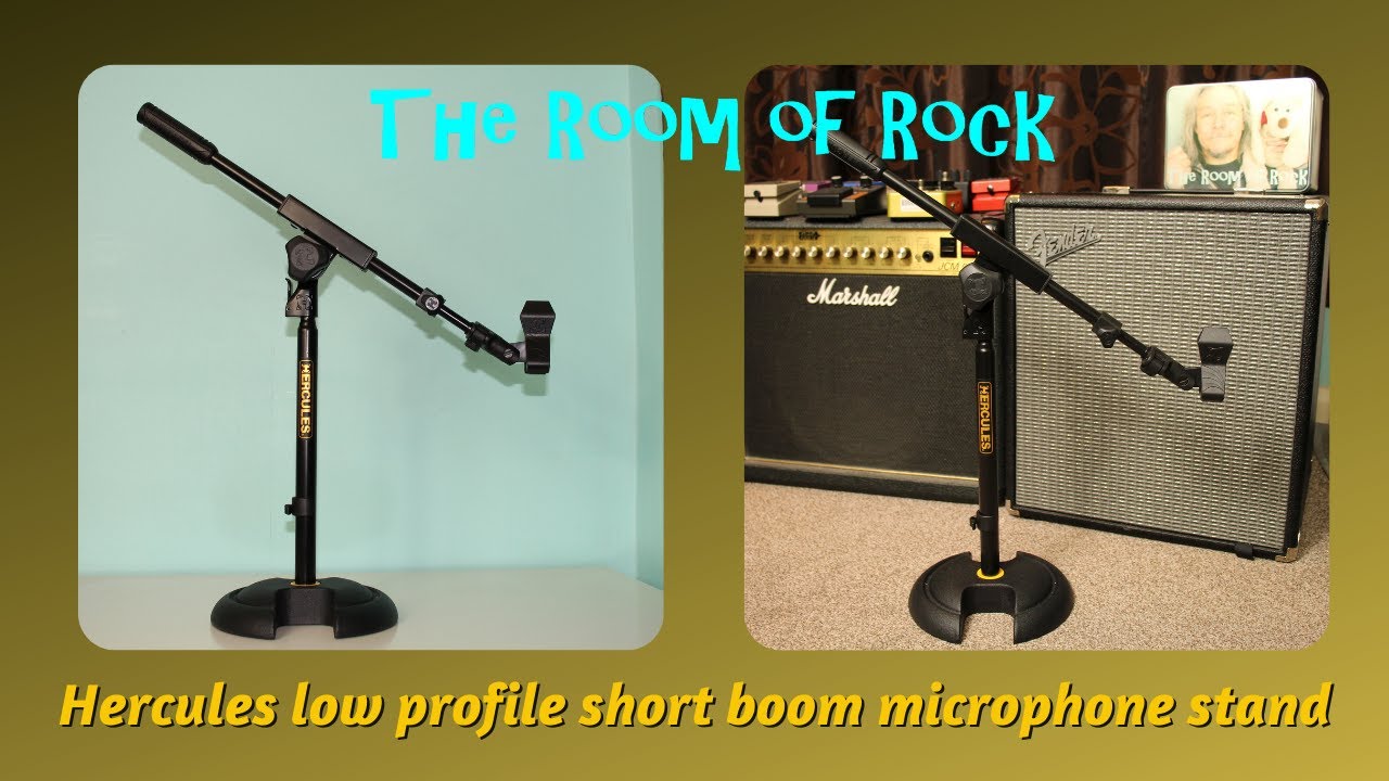 Hercules Small Boom Microphone Stand Review