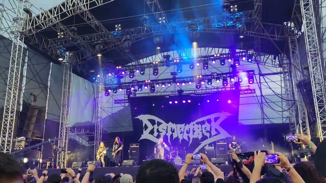 DISMEMBER - Dreaming In Red -  México metal Fest 2022