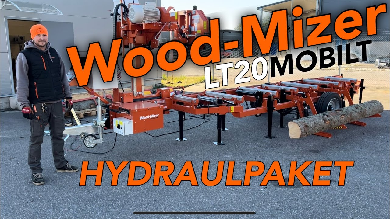 Förklaring av HYDRAULPAKET med extra tillbehör | WOOD-MIZER LT20 MOBILT SÅGVERK