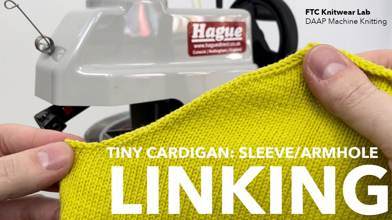 Tiny Cardigan Linking - Sleeve to Armhole