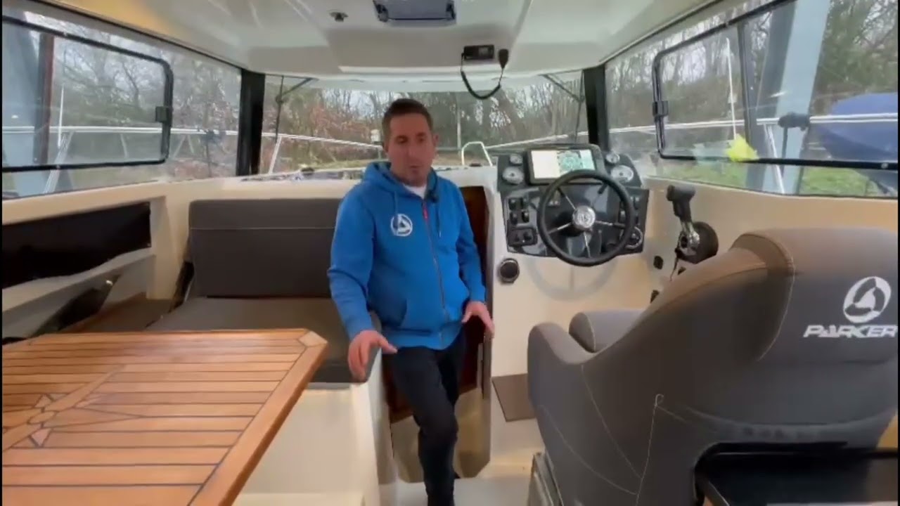 4k Version: Join us on this Parker 800 Weekend walk around boat tour with Mick Mills