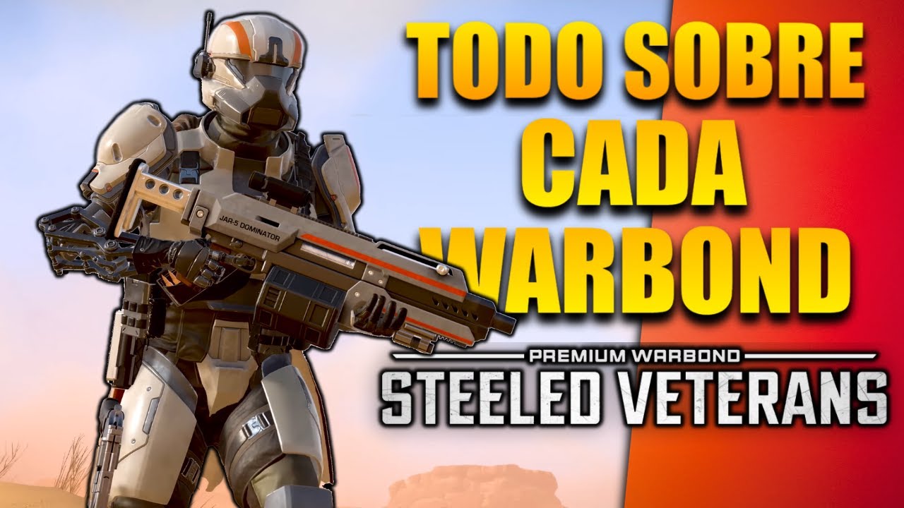 HELLDIVERS 2: Explicando Cada Warbond! Steeled Veterans