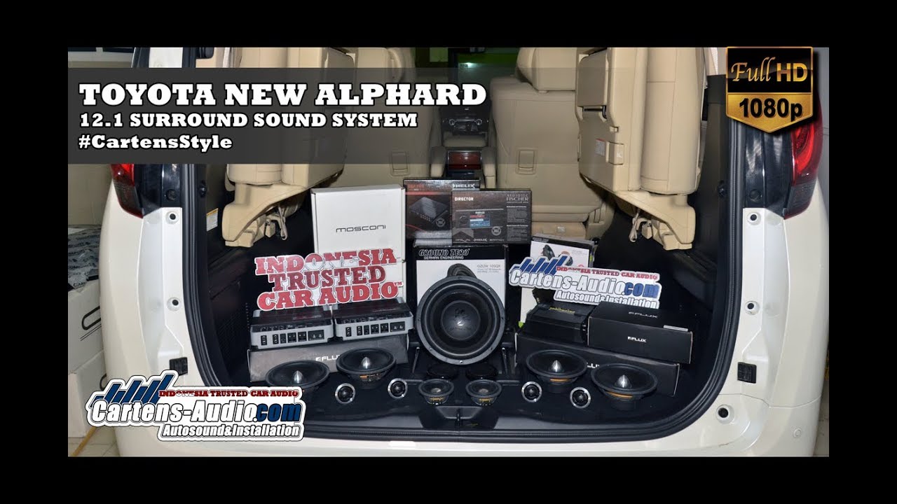 Audio Mobil VIP STYLE TOYOTA NEW ALPHARD | 12.1 Surround | FLUX | MOSCONI | GROUNDZERO | HELIX