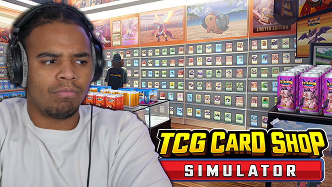 J'OUVRE MA BOUTIQUE DE CARTES (TCG Card Shop Simulator #1)