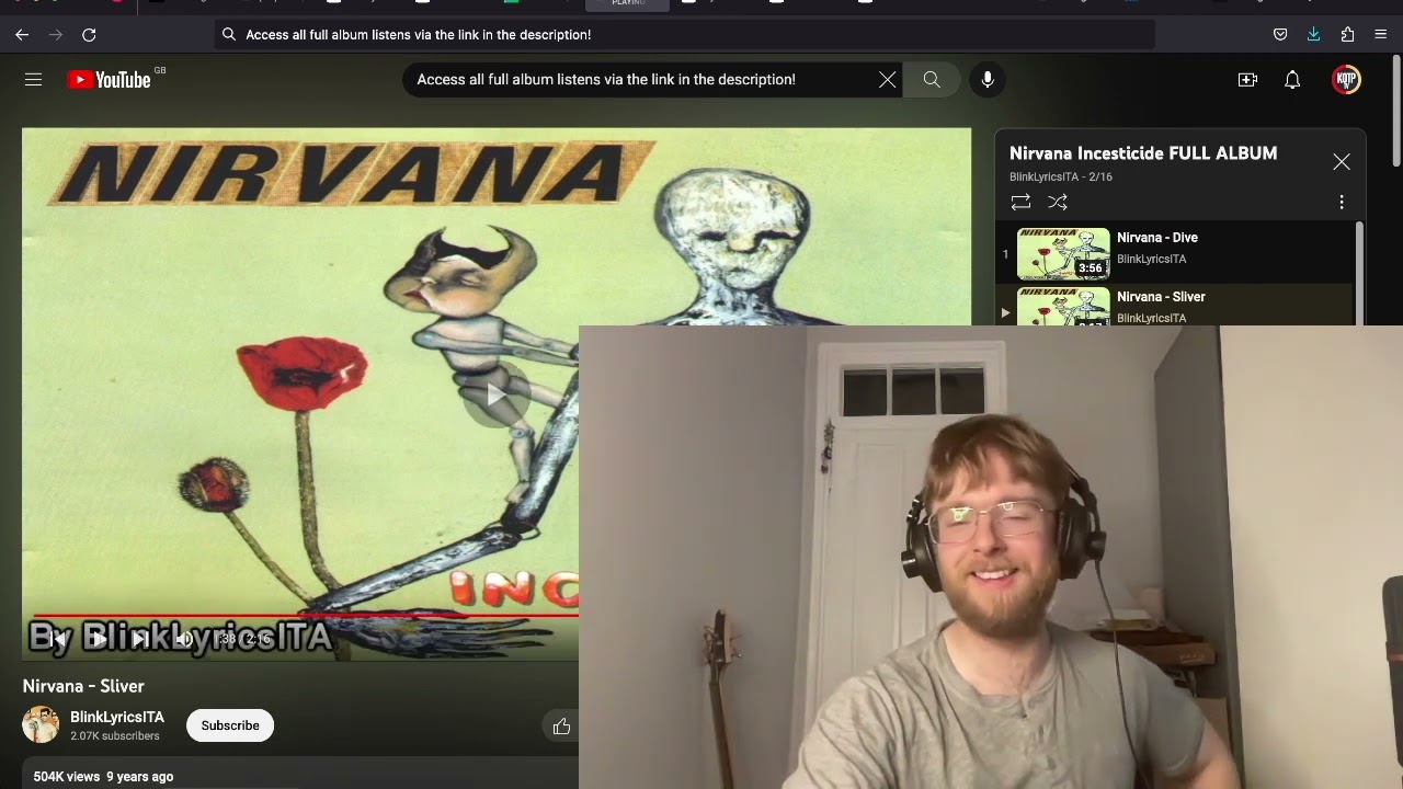 Nirvana - Incesticide Full Album Reaction