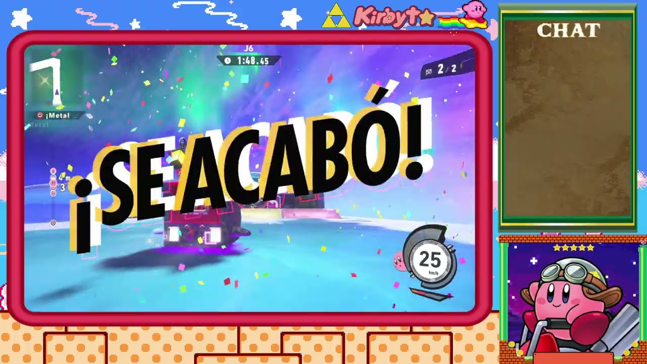 Kirby Air Riders - Online Matches #8 Paddock (ft. Kirby Air Ride Online members)