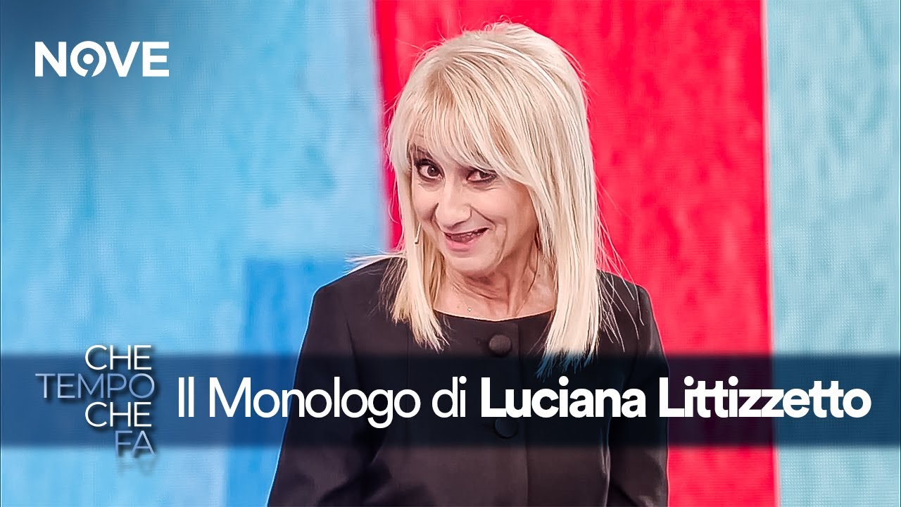 Il monologo di Luciana Littizzetto sulle insegne | Che tempo che fa