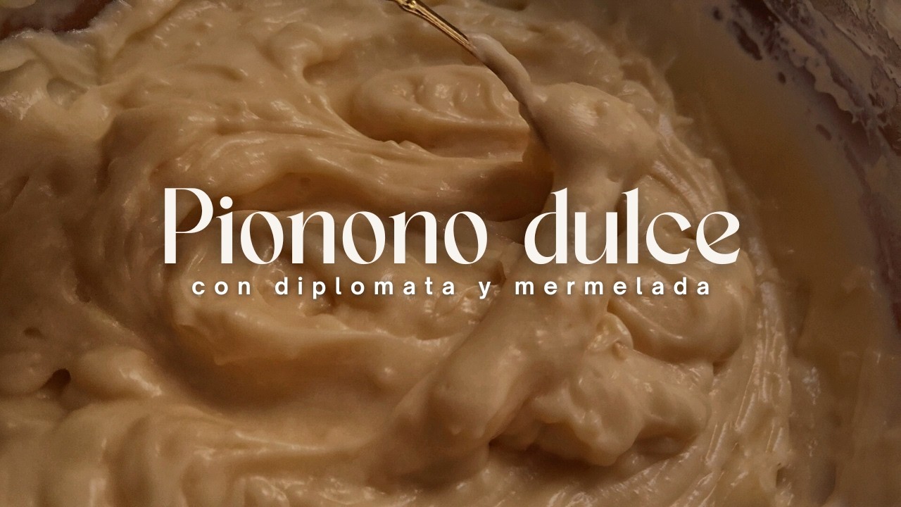 DIPLOMATA Y MERMELADA | Pionono dulce