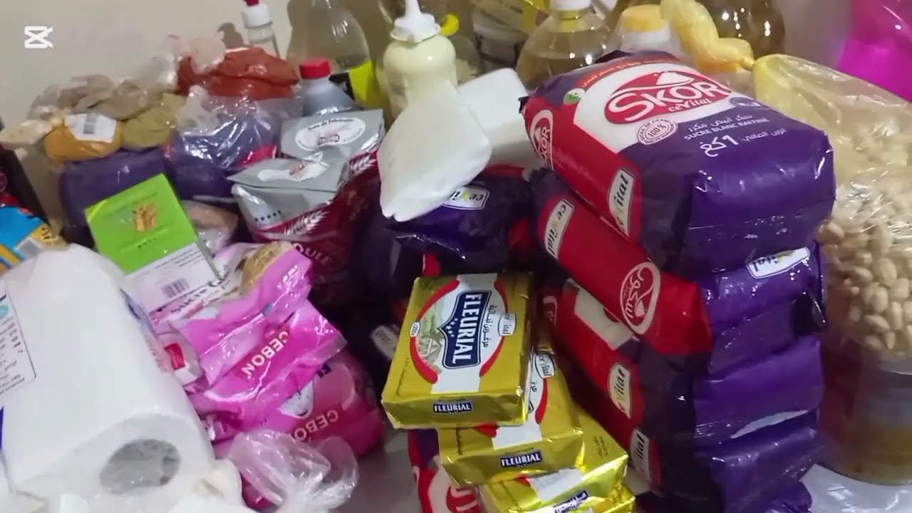 🤲أقسم بالله كل هذا من مصروفي الشهري🤑لمدة6 أشهر📦💃