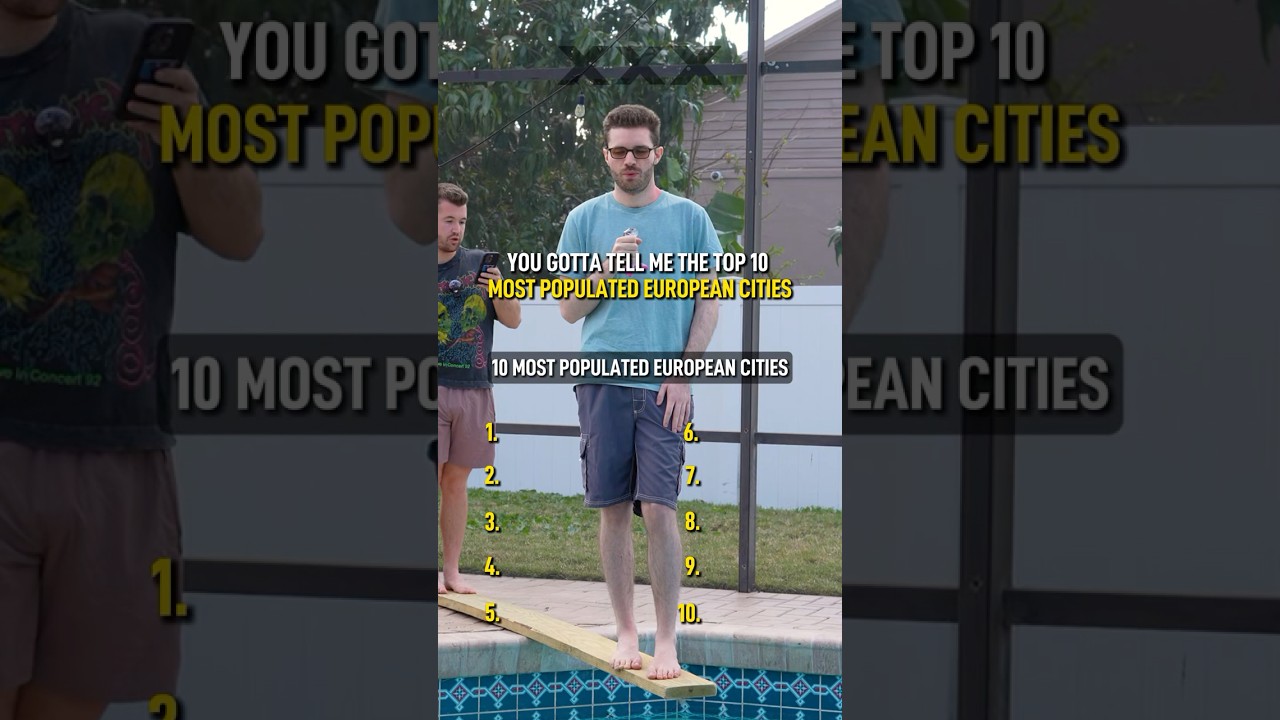 Top 10 Most Populated European Cities @jakelyonsgeo