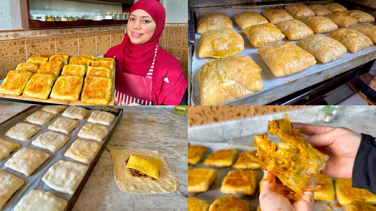 سجليهم لرمضان🌙مسمن معمر فالفران موررق ومقرمش👌🏻وحشوة اقتصادية ولذيذة متشبعوش منها😍وكيوجد بسرعة🥰