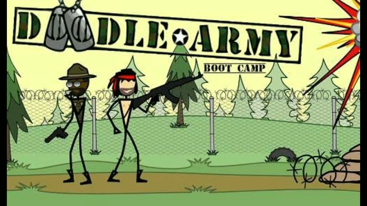 [Updated] Doodle Army Boot Camp Theme Song [200% Volume + 10min Extension]