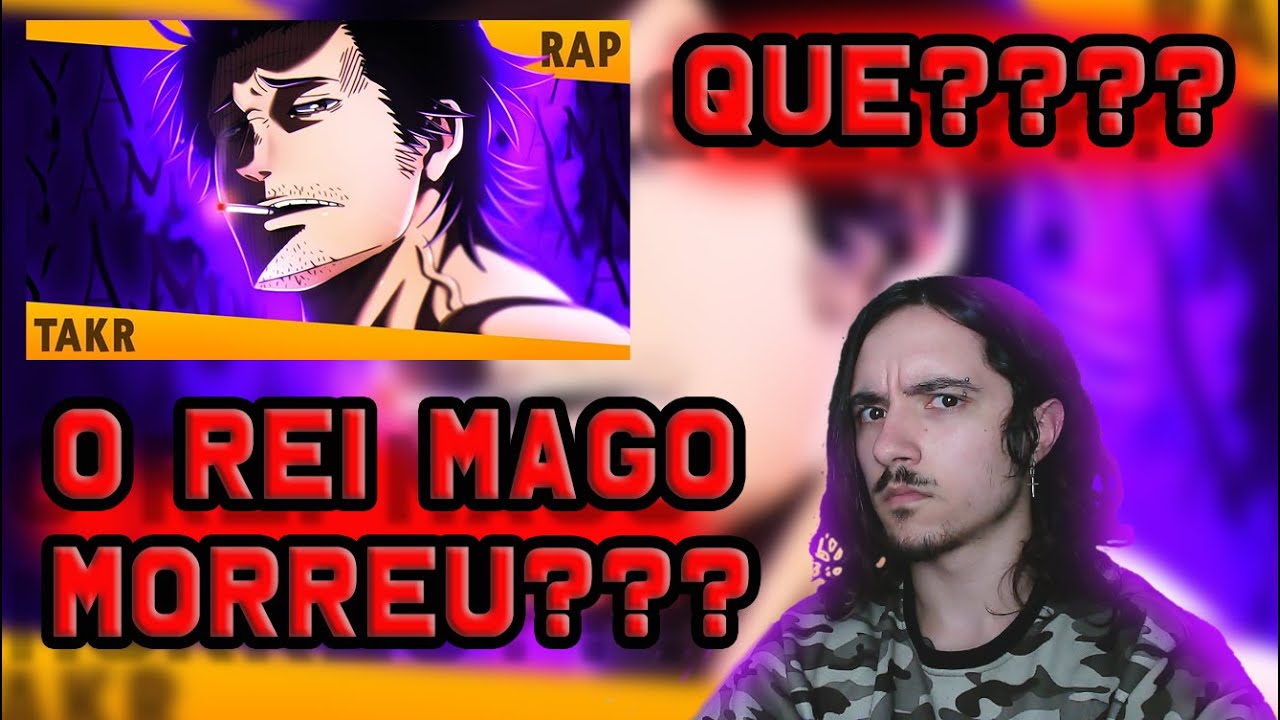 (O JULIUS MORREU?) REAGINDO ao RAP DO YAMI(Black Clover) Corte dimensional (TAKERU) [REACT] NaiReact