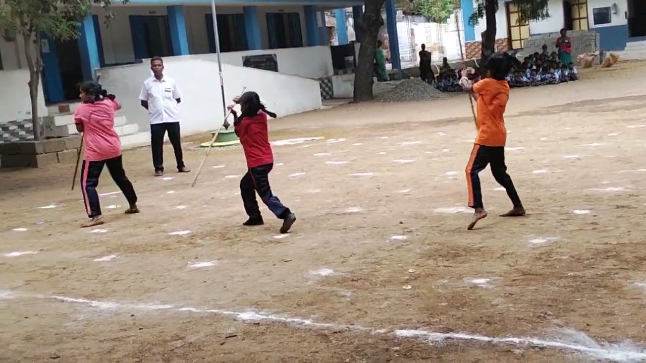 Karate and silambam performance by our students.