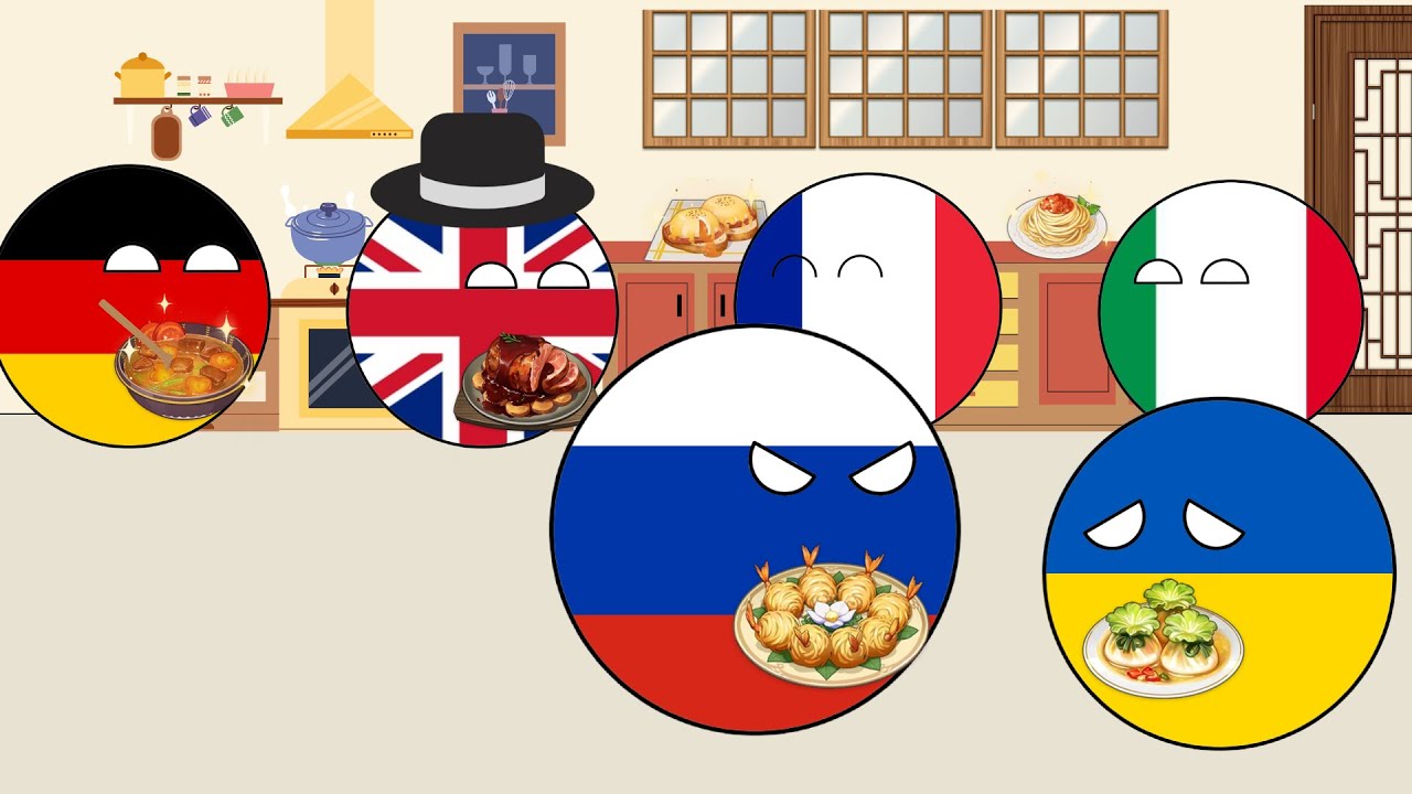 &ldquo;Cooking Club&rdquo; | CountryballsAnimated S2E2